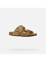 Geox Cremefarbene Damen-Hausschuhe Geox Brionia R