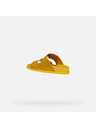 Geox Gelbe Damen-Hausschuhe Geox Sandybett