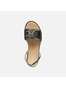 Geox Schwarze Damen-Sandalen Geox Naileen