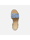 Geox Hellblaue Damen-Sandalen Geox Naileen