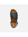 Geox Dunkelblau Damen-Sandalen Geox XAN2S