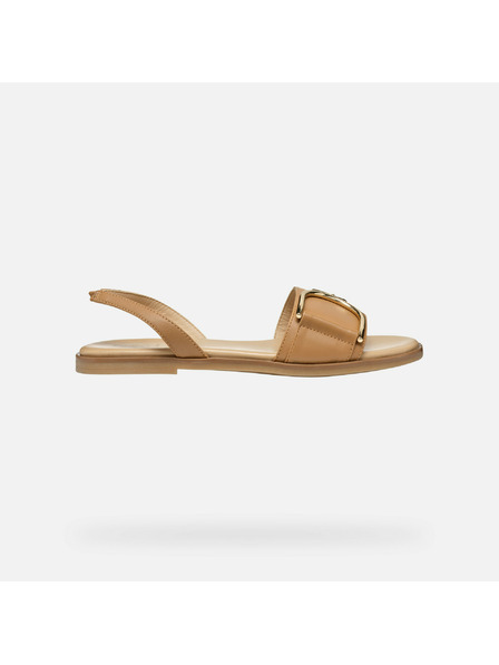 Geox Beige Damen-Sandalen Geox Naileen