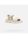 Geox Beige Damen-Sandalen Geox Adacter S
