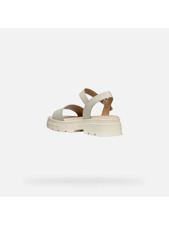 Geox Beige Damen-Sandalen Geox Adacter S