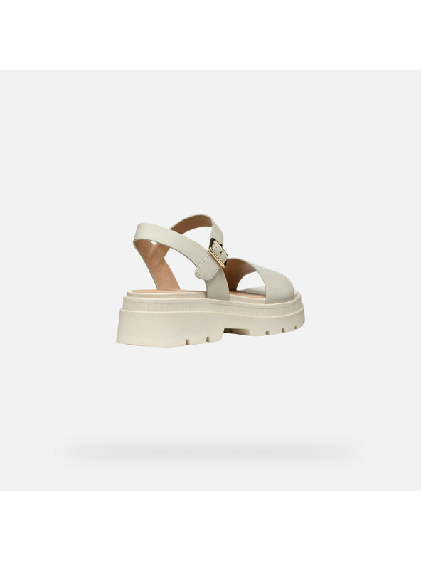 Geox Beige Damen-Sandalen Geox Adacter S