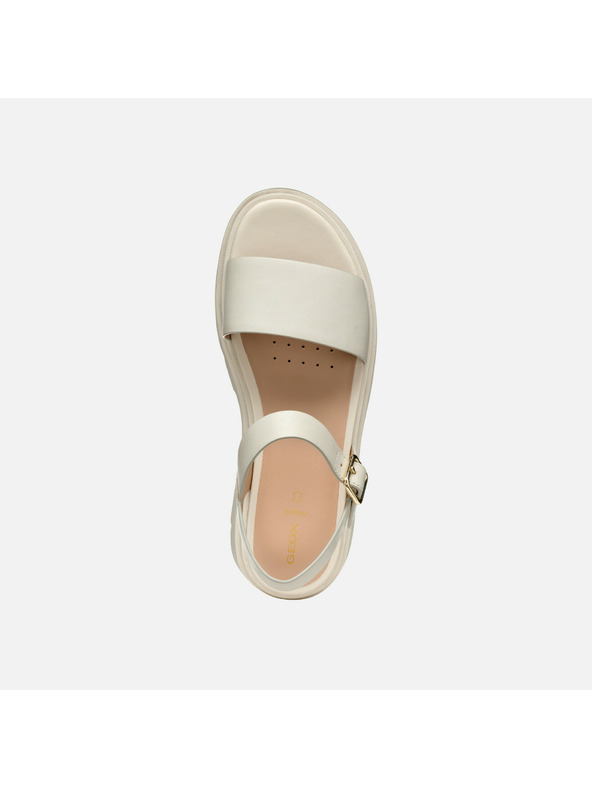 Geox Beige Damen-Sandalen Geox Adacter S