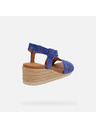 Geox Blaue Damen-Sandalen Geox Ischia Corda