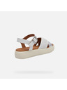 Geox Weiße Damen-Sandalen Geox Camalei