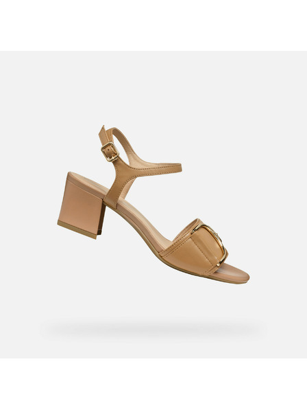 Geox Beige Damen-Sandalen Geox Neeraklia 50
