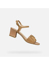 Geox Beige Damen-Sandalen Geox Neeraklia 50