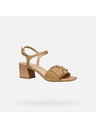 Geox Beige Damen-Sandalen Geox Neeraklia 50