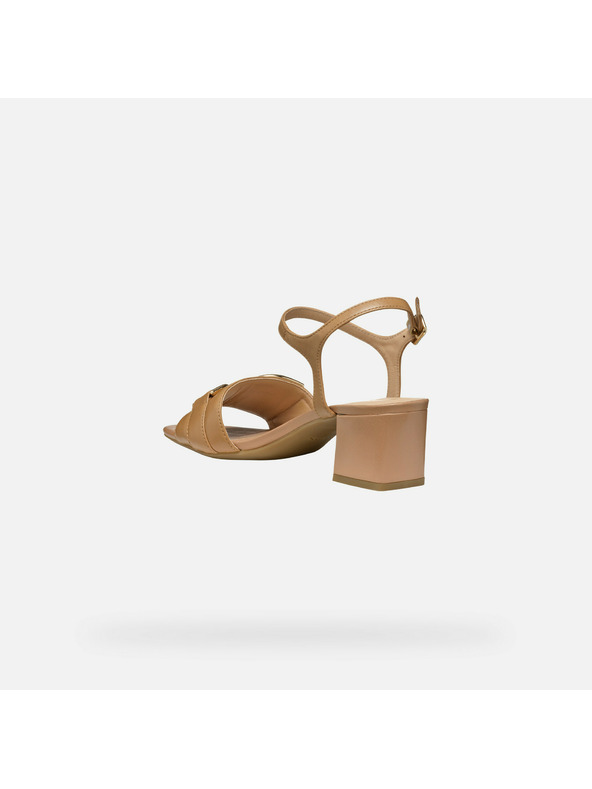 Geox Beige Damen-Sandalen Geox Neeraklia 50