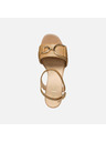Geox Beige Damen-Sandalen Geox Neeraklia 50