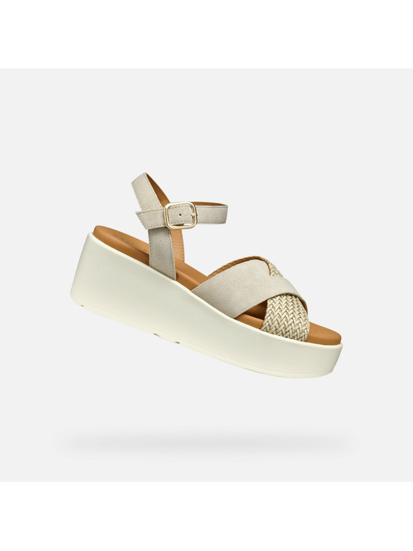 Geox Beige Damen-Sandalen Geox XAN2.2S