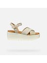 Geox Beige Damen-Sandalen Geox XAN2.2S