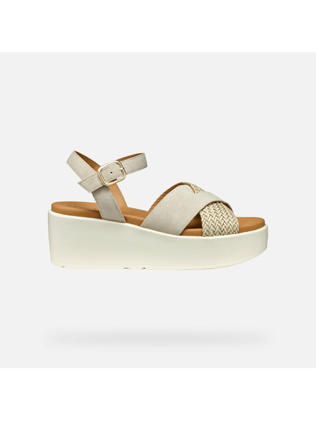 Geox Beige Damen-Sandalen Geox XAN2.2S