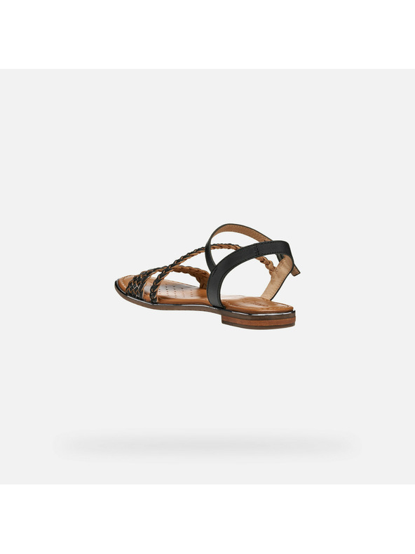 Geox Schwarze Damen-Sandalen Geox Sozy Plus