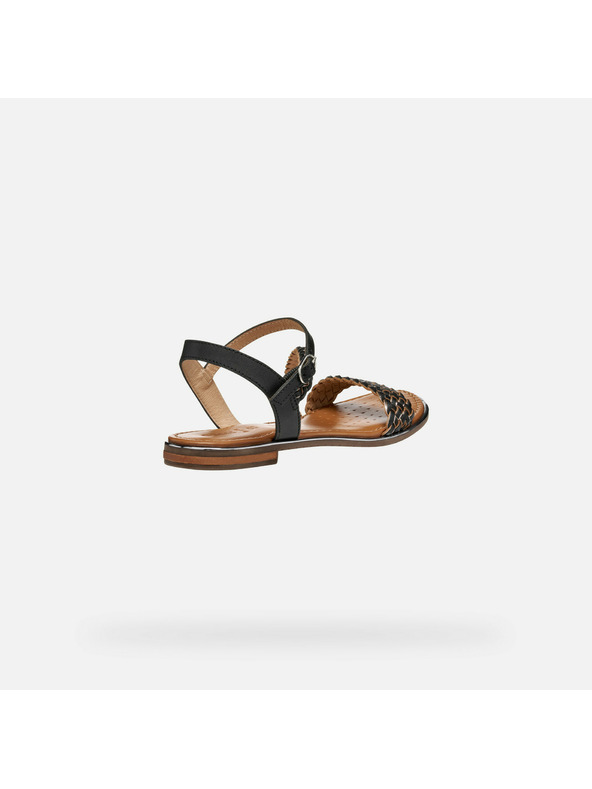 Geox Schwarze Damen-Sandalen Geox Sozy Plus