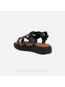 Geox Schwarze Damen-Sandalen Geox Camalei