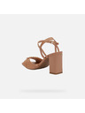 Geox Beige Geox Neeraklia 80 Damensandalen
