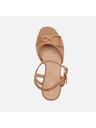 Geox Beige Geox Neeraklia 80 Damensandalen