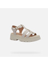Geox Beige Damen-Sandalen Geox Adacter S