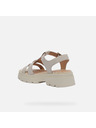 Geox Beige Damen-Sandalen Geox Adacter S