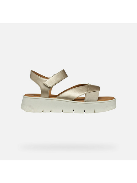 Geox Goldene Geox Dandra 40 Damensandalen