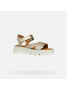 Geox Goldene Geox Dandra 40 Damensandalen