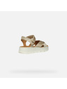 Geox Goldene Geox Dandra 40 Damensandalen