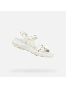 Geox Weiße Geox Sorapis + Grip Damensandalen