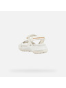 Geox Weiße Geox Sorapis + Grip Damensandalen
