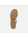 Geox Goldene Geox Maddalusiac Damensandalen