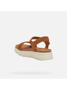 Geox Braune Geox Xand 2.1S Damensandalen