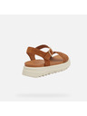 Geox Braune Geox Xand 2.1S Damensandalen