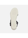 Geox Schwarze Geox Vega Damensandalen