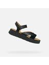 Geox Schwarze Geox Dandra 40 Damensandalen