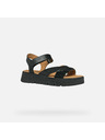 Geox Schwarze Geox Dandra 40 Damensandalen