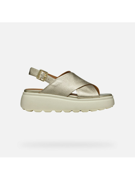 Geox Goldene Geox Spherica EC4.1 S Damensandalen