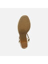 Geox Cremeweiße Geox Neeraklia 80 Damensandalen