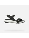 Geox Schwarze Geox Sorapis + Grip Damensandalen