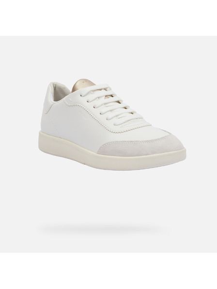 Geox Weiß Damen Geox Meleda Turnschuhe