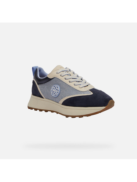 Geox Dunkelblau Geox Amabel Damen Turnschuhe