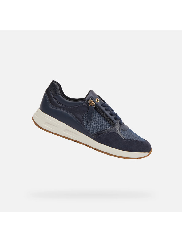 Geox Dunkelblau Damen Geox Bulmya Turnschuhe