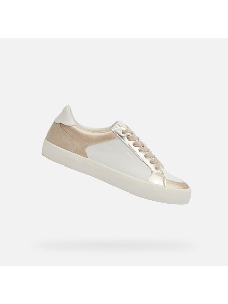 Geox Weiß Damen Geox Emmeleny Turnschuhe