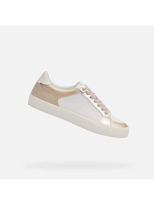 Geox Weiß Damen Geox Emmeleny Turnschuhe
