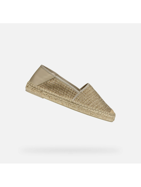 Geox Beige Damen-Espadrilles Geox Lampedusa
