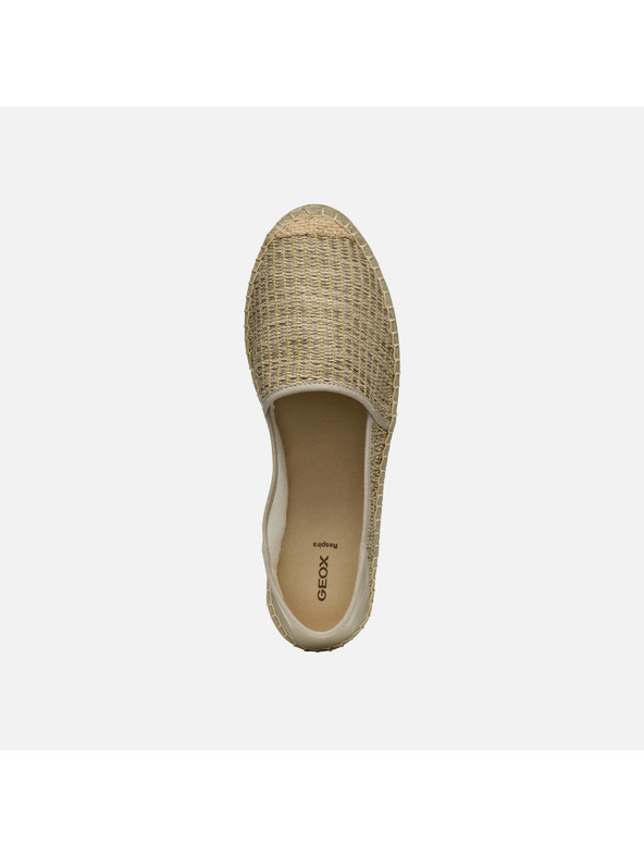 Geox Beige Damen-Espadrilles Geox Lampedusa