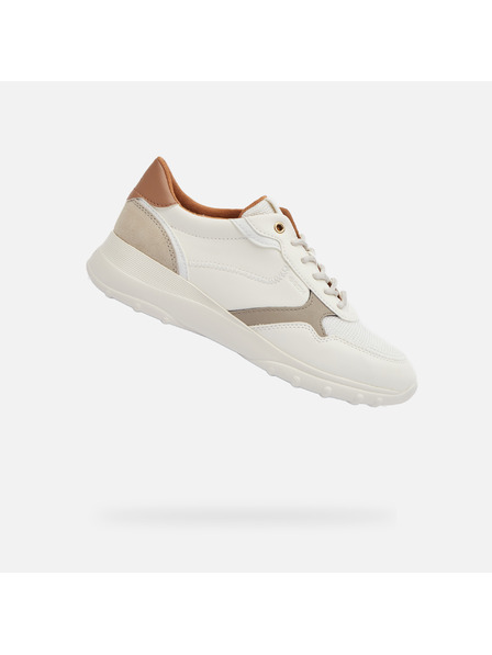 Geox Weiß Geox Damen Turnschuhe Alleniee