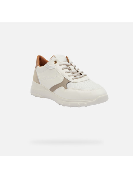 Geox Weiß Geox Damen Turnschuhe Alleniee
